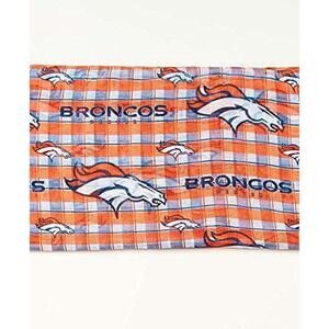 Women's Denver Broncos Plaid Endless Loop Scarf
